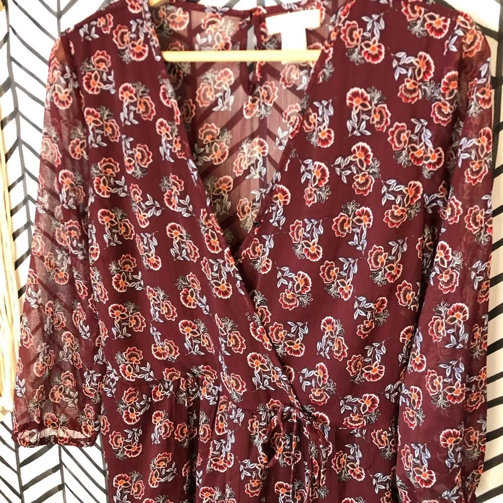 BAND OF GYPSIES Long-sleeve Romper